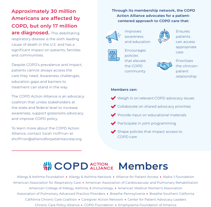 About the COPD Action Alliance